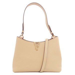 Versace V handbag leather ladies